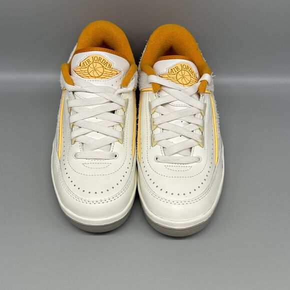 Nike Air Jordan 2 Retro Low 'Craft' Sail Melon Tint Sneaker DV9956-118 Me Size 4 - Picture 3 of 9